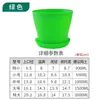 Espessado aberto vaso de resina carnudo plástico fábrica de resina por atacado vaso de flores redonda verde rosa grande cor de vaso
