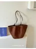 Bolso de mano retro transfronterizo para el día a día, bolso de hombro coreano de gamuza de nicho, bolso de axila simple y versátil de moda de comercio exterior