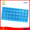 Comparado com forma de bandeja de gelo de 36 cavidades silicone de grau alimentício caixa de gelo para geladeira fácil de desenformar caixa de cubo de gelo de frutas