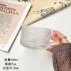 Tigela de café da manhã de aveia em relevo de girassol de alto valor com colher copo de vidro tigela de cereais de leite de grande capacidade