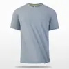 Protección Solar Verano Seda de Hielo Delgado Manga Corta Camiseta Hombre Holgada Casual Deportiva Cuello Redondo Hombre Fresca Transpirable Running Velocidad