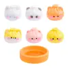 Lindo Desayuno Xiaolongbao Comida Artificial Miniatura Juguete Accesorios de Resina Casa de Muñecas Decoración DIY Adornos Pequeños de Escritorio