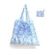 Bolsa de Compras Plegable, Nueva de Gran Capacidad, Bolsa Plegable Ecológica en Stock, Bolsa de Tote de Almacenamiento Plegable Portátil Impresa Creativa