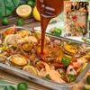 Salsa Sazonadora Estilo Tailandés Chuanwazi, Salsa Sazonadora de Garra de Pollo con Limón Ácida y Picante, Salsa Sazonadora Popular Comercial para Garra de Pollo en Escabeche