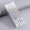 Caneta gel pastel de alto brilho cor macaron para diário de bordo, material para pintura artística, conjunto de pintura para grafite infantil, presente