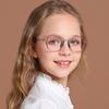Luz plana de espejo para niños anti luz azul nuevo sin alimentación marco grande marco suave gafas TR90 fabricantes al por mayor espejo cruzado 2290