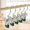 Chapéu Multifuncional de Aço Inoxidável de Metal com Clipe de Gancho Clipe Calça Porta Calça Rack Clothesholder