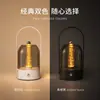 Luz Noturna Ajustável Simples para Quarto com Carregamento USB Lâmpada de Mesa Lâmpada de Acampamento Lâmpada para Barraca ao Ar Livre Lâmpada de Atmosfera Portátil