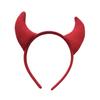 Fornecimento de fábrica Halloween tiara de chifre pequeno adereço de cabeça de diabo transfronteiriço em estoque Festa Role Playing Tiara de cabeça de diabo