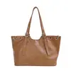 Bolso Grande de Mujer Vintage Nuevo Otoño/Invierno 2026, Bolso Tote Sencillo, Bolso de Hombro Versátil para el Trabajo, Superventas Transfronterizo