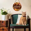 Nuevos Productos Transfronterizos: El Otoño es la Temporada de la Cosecha, Colgantes de Pared de Puerta y Ventana de Madera 2D, Decoraciones de Escena Atmosférica
