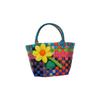 Regalo al por mayor para el Día del Niño Bolsas Pequeñas, Bolsas Tejidas Coloridas, Cestas de Mano, Souvenirs de Dibujos Animados DIY, Transfronterizo