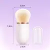 Pincel de Maquiagem Portátil Mais Vendido Transfronteiriço, Mini Pincel de Pó Retrátil, Pincel Pequeno para Blush, Ferramenta de Beleza Pincel de Maquiagem