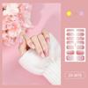 Zhengxiang Calcomanías de uñas de taladro 3D de pasta completa personalizadas fábrica fuente calcomanías de uñas película de esmalte de uñas japonés calcomanías de uñas
