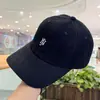 Gorra de Béisbol de Algodón Lavado Estilo Coreano con Bordado de Letras para Mujer, Versátil de Otoño, Gorra de Pico Retro Desgastada, Hace que la Cara Parezca Más Pequeña