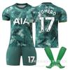 2425 Tottenham Hotspur Uniforme de futebol para dois jogadores nº. Camisa 7 Sun Xingu 9 Richarlison 17 Romero 10 Madison