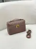 Bolsa Tejida para Lonchera Transfronteriza para Mujer 2025 Nueva Versátil Bolso de Mano Pequeño Cuadrado Hecho a Mano Bolso de Hombro Individual Cruzado para Llevar en la Mano