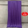 Tela de Seda de Leche Elástica para Bodas Tela de Onda para Techos Cortinas de Tela Colgantes Cortinas de Gasa para Fondo de Salón de Bodas Colgantes Tai Bao