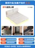 Cama Moderna Minimalista de Hierro Forjado 1.8m Cama Doble de Hierro con Marco Engrosado y Reforzado para Viviendas de Alquiler y Uso Doméstico, Estructura de Cama Suspendida