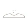 Perchas de Cuello Corto Recubiertas de Goma, Para Mascotas Sin Marcas, Anti-Pliegues en los Hombros, Engrosadas, Antideslizantes, Protectoras, Ahorradoras de Espacio, Mayoreo