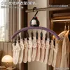 Cabide em formato de abóbora e diabo com prendedores, antiderrapante, para uso doméstico, especializado para pendurar roupas íntimas e meias, ferramenta multifuncional de armazenamento e varal de secar roupa.