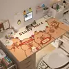 Alfombrilla de Escritorio Protectora de Ojos de Dibujos Animados para Niños, Libre de Formaldehído, Lavable, Alfombrilla Protectora de Superficie de Escritorio para Escribir con Conversión de Unidades