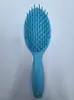Peine Calado Transfronterizo para Uso Doméstico, Peine Masajeador Alisador de Cabello para Mujer, Peine de Malla Voluminizador para Raíz del Cabello, Peine de Estilismo para Rizos Hacia Adentro, Venta al por Mayor