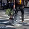 Carrinho de Compras Portátil para Venda por Atacado Transfronteiriça para Uso Doméstico, Carrinho de Mão Dobrável Leve para Compras em Estoque