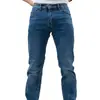 Moda Primavera y Verano 2024 Casual Elástico Pies Pantalones de Mezclilla de Moda para Hombres Jóvenes Envío Directo
