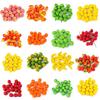Mini Modelos de Frutas y Verduras de Espuma, Adornos Falsos Pequeños, Falsas Sandías y Frutas de Educación Temprana, Alta Simulación