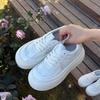Zapatillas Blancas de Suela Gruesa para Mujer, Nuevos Modelos Primavera/Verano 2025, Zapatos Deportivos Casuales de Moda Versátiles Más Vendidos