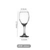 Taça de champanhe de vidro criativa para uso doméstico Taça de vinho tinto pequena Taça de vinho Taça de vinho de luxo de estilo europeu