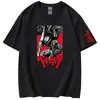 Nova camiseta esportiva de manga curta masculina e feminina 2023 estilo espada lenda Berserk estampada