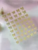 Adesivos para Nail Art Padrão Formiga Yitu Adesivos de Gel Laço Adesivos para Nail Art Atacado Adesivos Chamativos Versáteis Decorações Yt7211