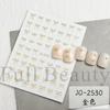 Nuevas pegatinas para uñas con lazo de seda francés transfronterizo, línea roja japonesa en blanco y negro, calcomanía adhesiva para uñas