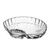 Popular Plato para Dumplings con Forma de Concha con Plato para Salsa, Creativo Bol para Ensalada Estilo Europeo para el Hogar, Plato para Frutas, Plato de Control de Porciones para Pérdida de Peso y Reducción de Grasa