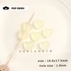 Cuentas de Corazón Mate Accesorios para Joyería Hechos a Mano Collares Coloridos Accesorios para Ropa Accesorios de Cuentas Hechos a Mano Materiales Cuentas Sueltas