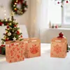 Bolsa de Tote Navideña Gruesa No Tejida, Bolsa Grande para Empaquetar Regalos, Bolsa de Tote Promocional para Centros Comerciales y Tiendas, Se Puede Imprimir con Logo