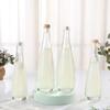 Botella de vino de frutas, botella vacía de vidrio, botella de vino de arroz de elaboración propia, botella de vino de arrayán de ciruela verde sellada de 1 kg, botella de vino esmerilado transparente