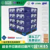 Caja de exhibición estilo almacén, vitrina de papel, estante de papel, PDQ apilable estándar de supermercado Costco para cuidado de la piel y cosméticos