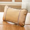 Almohada de Verano Adulto Estera Refrescante de Bambú Almohada de Ratán Transpirable Almohada de Té Dormitorio de Estudiantes Individual Almohada de Trigo Sarraceno Almohada de Soporte para el Cuello de Verano