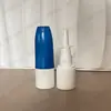 Frasco Spray Nasal 20ml Frasco Spray Pe Azul 10ml Frasco Plástico de Limpeza para Spray Nasal Frasco Spray Direto 20ml