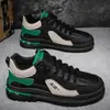 Zapatos de Hombre 2026 Otoño/Invierno Nuevos Versátiles de Moda para Hombre de Cuero Impermeables Casuales para Correr Deportivos para Hombres