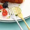 Juego de Regalo de Acero Inoxidable Transfronterizo con Cuchara y Tenedor Creativos de Relieve Estilo Palacio, Tenedor para Frutas, Cuchara para Café, Tenedor para Postre