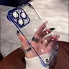 Para funda de teléfono móvil Apple 15promax nuevo iPhone14pro ultra-delgada anti-caídas protección transparente sin bordes
