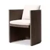 Muebles de patio personalizados transfronterizos, muebles de jardín de ocio para exteriores de aleación de aluminio, mesas y sillas de exterior para villas y casas de huéspedes