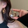 Pendientes de plata para mujer, estilo coreano, con explosiones en vivo, de alta gama y de lujo.