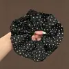 Scrunchies da moda e casuais para outono/inverno, elásticos de cabelo estilo coreano para coques, nova coleção 2026, elásticos de cabelo oversized com um visual sofisticado para mulheres