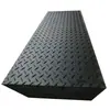 Placa Base para Carretera de Polietileno de Ultra Alto Peso Molecular Tablero de Pavimentación HDPE Antideslizante con Patrón de Hoja para Sitio de Construcción Base de Carretera Temporal Antihundimiento