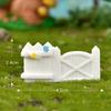 Nuevo Estilo Pollito A Micro Paisajismo Jardinería DIY Adornos Decorativos Gallina Gallo Lindo Pollito Artesanías de Resina